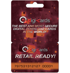 retail ready PVC hanger Digi-card