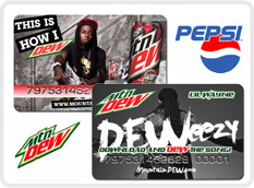 DIGI-CARDS LE DA LA BIENVENIDA A LA NUEVA CAMPAÑA DE MOUNTAIN DEW DE PEPSI