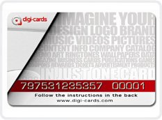 AFTER SIX YEARS IN BUSINESS DIGI-CARDS ARE STILL THE LEADER